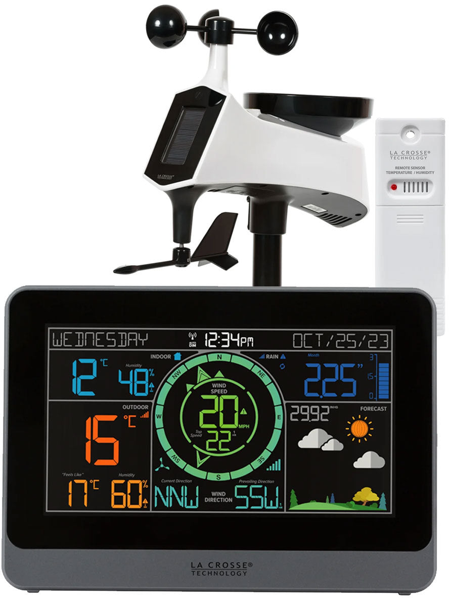 328-1415 La Crosse Professional Colour Weather Station