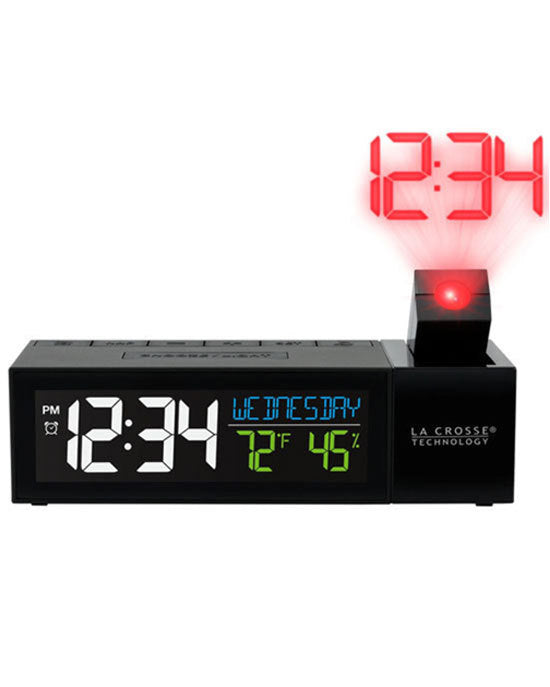 616-1950v2 Pop-Up Bar Projection Alarm Clock