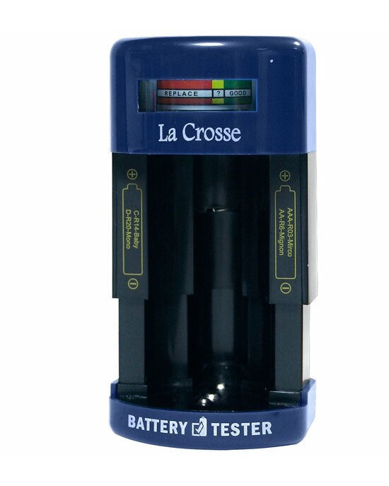 911-114 La Crosse Portable Battery Tester