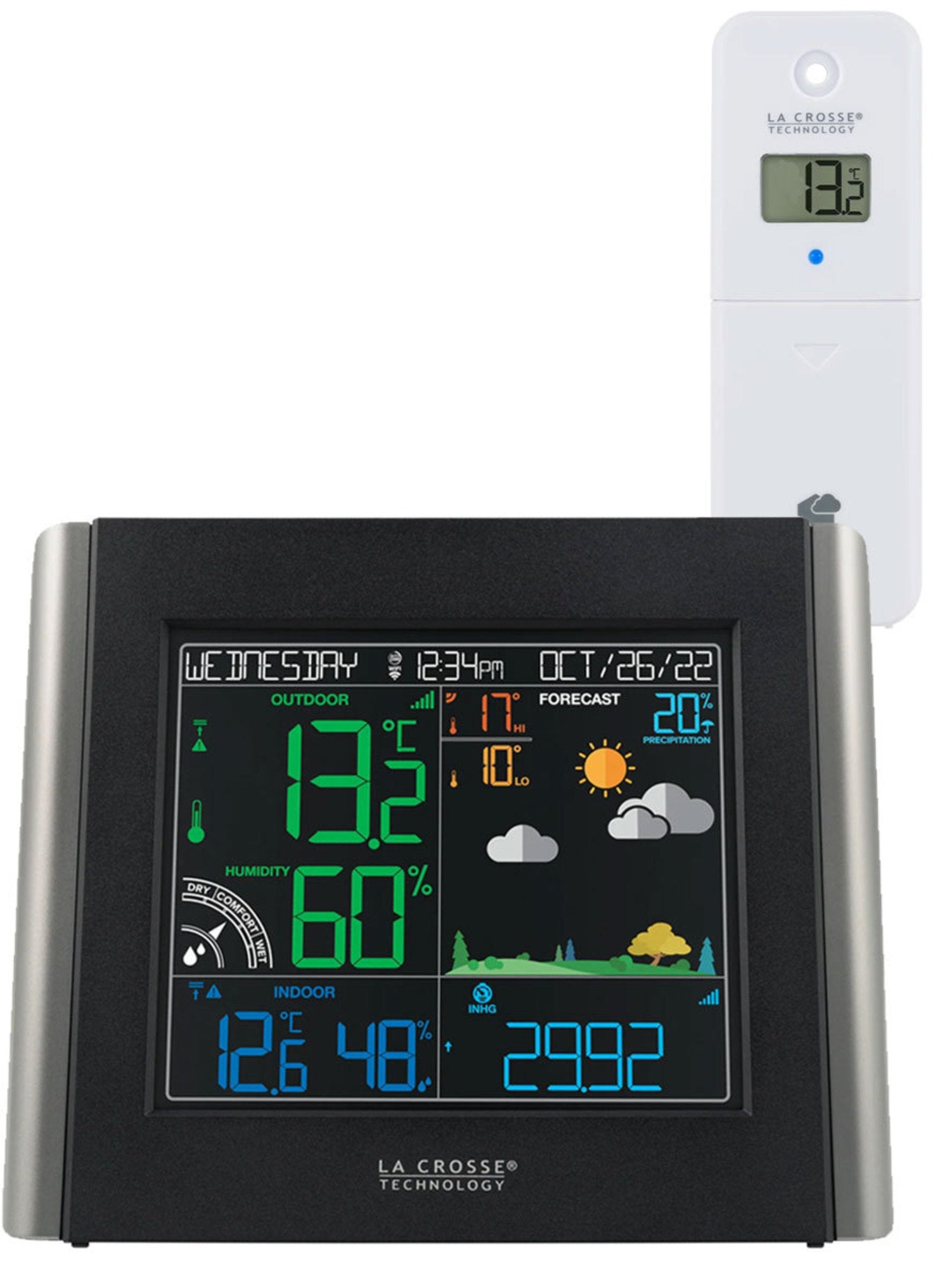 V11-TH La Crosse WiFi Colour Weather Station