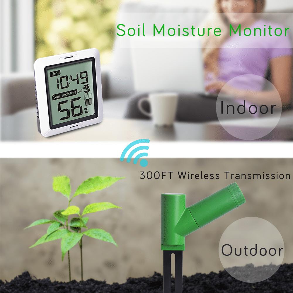 WH0291 Soil Moisture Display Station with WH51 Sensor